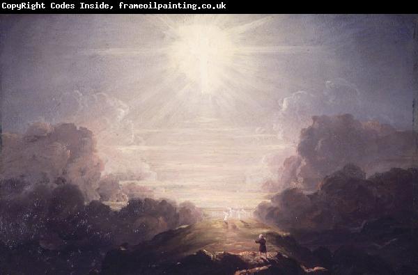 Thomas Cole Study for The Cross and the World